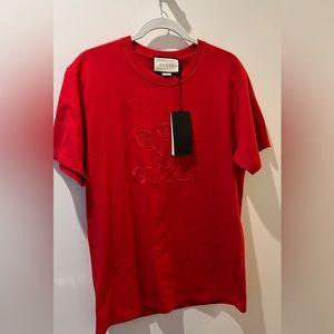 GUCCI TENNIS EMBROIDERED COTTON T SHIRT BRAND NEW!!!